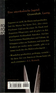 Rückcover Augusten Burroughs - Krass
